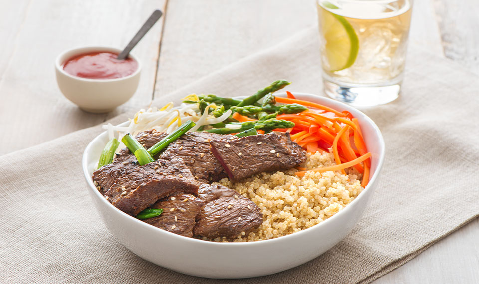 Ginger Beef Power Bowl